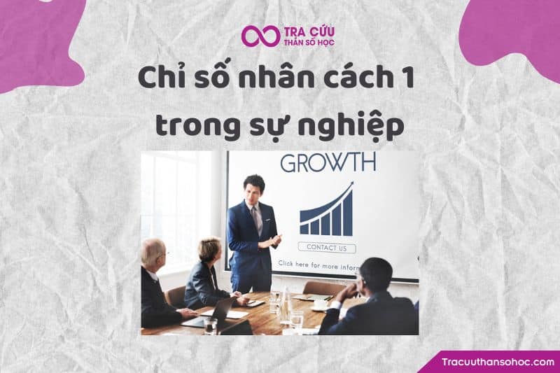Chỉ số nhân cách 1 trong sự nghiệp Chỉ số nhân cách 1 trong sự nghiệp