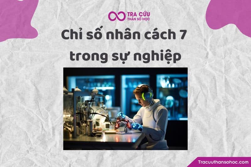 Chỉ số nhân cách 7 trong tình yêu Chỉ số nhân cách 7 trong sự nghiệp