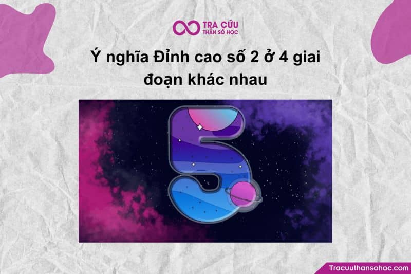 Ý nghĩa Đỉnh cao số 2 ở 4 giai đoạn khác nhau Ý nghĩa Đỉnh cao số 2 ở 4 giai đoạn khác nhau