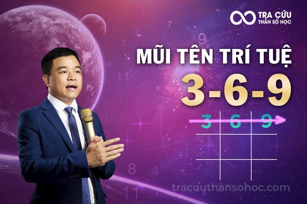 Mũi tên 369 trong thần số học là gì? Ý nghĩa trục trí tuệ như thế nào?