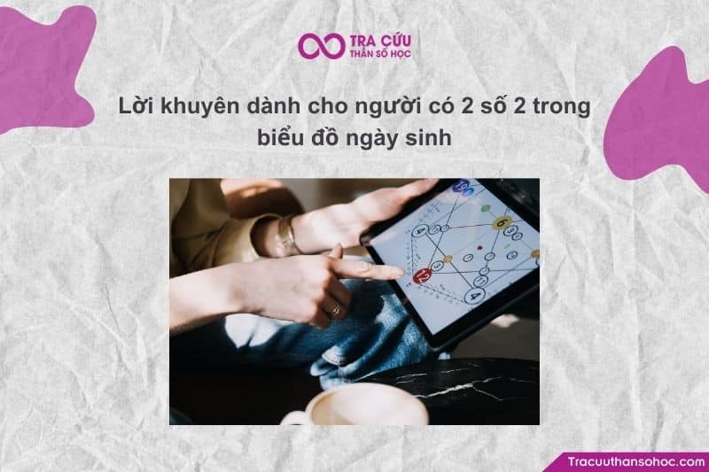 Đôi khi việc có hai số 2 khiến bạn dễ mơ mộng hoặc quá nhạy cảm với các vấn đề tâm linh mà quên đi thực tại. Đôi khi việc có hai số 2 khiến bạn dễ mơ mộng hoặc quá nhạy cảm với các vấn đề tâm linh mà quên đi thực tại.