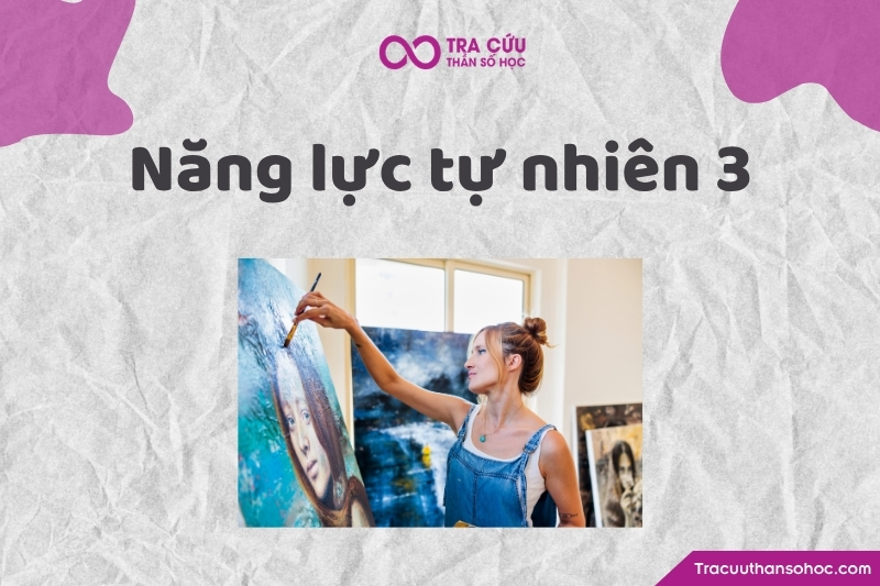Người có năng lực tự nhiên số 3 thường vui vẻ và đáng tin cậy Người có năng lực tự nhiên số 3 thường vui vẻ và đáng tin cậy
